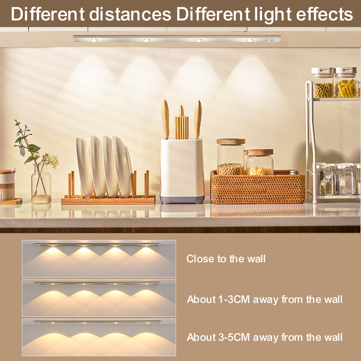 HCP252 人体感应三色橱柜灯